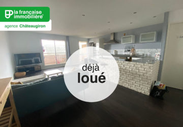 Appartement T4 meublé à louer, Noyal Sur Vilaine, 79.66 m2 - LFI-CHATEAU-14564