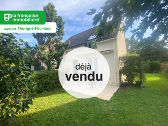 Maison de 90m²  (126m² au sol) – 3 chambres – bureau – 10mn de Cesson