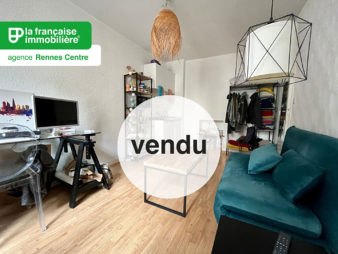 Appartement Rennes Centre-ville- Rue Poullain Duparc – Studio de 16.31m2 –  1er étage – Appartement Loué