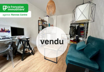 Appartement Rennes Centre-ville- Rue Poullain Duparc – Studio de 16.31m2 –  1er étage – Appartement Loué - LFI-CENTRE-B-1531