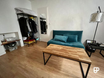 Appartement Rennes Centre-ville- Rue Poullain Duparc – Studio de 16.31m2 –  1er étage – Appartement Loué