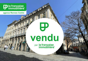 VENDU PAR L’AGENCE ! Appartement Rennes – Centre Ville – Mairie – 8 pièces de 210 m2 – grenier de 36m² au sol – cave de 32 m² - LFI-CENTRE-B-5393