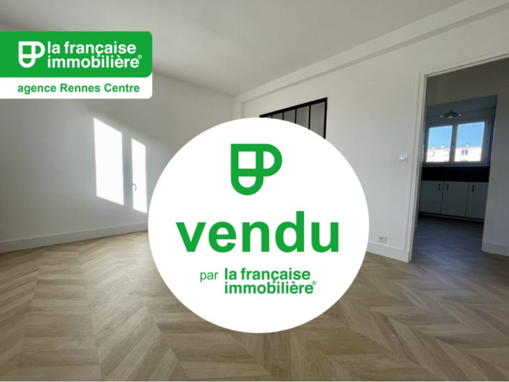 VENDU PAR L’AGENCE ! Appartement Rennes Centre-Ville – Secteur Anatole France 3 pièces 53.91 m2, deux chambres, cave et parking - LFI-CENTRE-D-5397