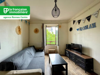 VENDU PAR L’AGENCE ! Appartement Rennes Centre-Ville – Place des Lices – 2 pièces 32.97 m2 – grenier