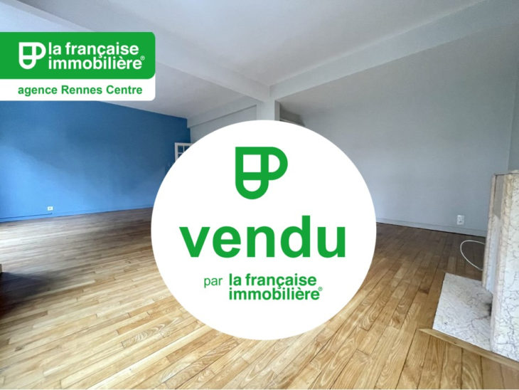 VENDU EN EXCLUSIVITE ! Appartement Rennes Centre-ville – Les Halles – 4 pièces de 94 m²  avec cave. et garage - LFI-CENTRE-E-7545