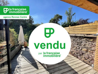 VENDU PAR L’AGENCE ! Appartement Rennes Saint Hélier 6 pièces de 126.02 m2 en souplex, terrasse, jardin et cave.