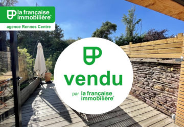 VENDU PAR L’AGENCE ! Appartement Rennes Saint Hélier 6 pièces de 126.02 m2 en souplex, terrasse, jardin et cave. - LFI-CENTRE-B-9651