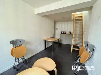 VENDU PAR L’AGENCE ! Exclusivité ! A Vendre appartement Rennes Centre ville – type 1 bis en duplex de 25.36m² au sol et 18.01m² carrez – Appartement vendu loué