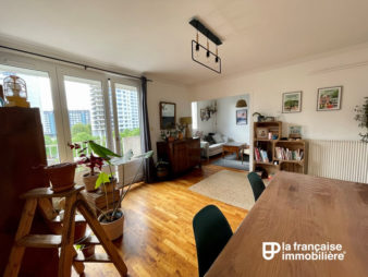 VENDU PAR L’AGENCE EN EXCLUSIVITÉ ! Appartement Rennes Centre-Ville – Quartier de Bourg L’Evêque – 4 pièces de 77.30 m² – Dernier étage – cave et parking