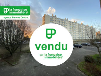 EXCLUSIVITE ! Appartement Rennes studio de 20.43m² exposé Ouest – balcon et parking aérien quartier du vélodrome