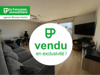 VENDU PAR L’AGENCE EN EXCLUSIVITÉ ! Appartement Rennes 5 pièces en duplex, Avenue Sergent Maginot, 96.52 m² carrez et 103.19 m²,  balcon exposé Sud, place de parking en sous-sol et cellier