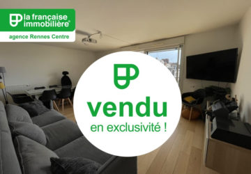 VENDU PAR L’AGENCE EN EXCLUSIVITÉ ! Appartement Rennes 5 pièces en duplex, Avenue Sergent Maginot, 96.52 m² carrez et 103.19 m²,  balcon exposé Sud, place de parking en sous-sol et cellier - LFI-CENTRE-A-10715