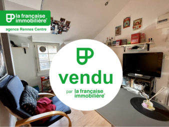 VENDU PAR L’AGENCE ! Studio à vendre – à deux pas de la place Hoche- Loué en meublé – Centre ville