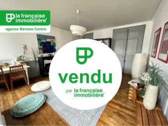 VENDU PAR L’AGENCE !  Appartement Rennes Arsenal – Redon – 6 pièces de 135.01m2 – cave – 4 chambres double exposition – 2 caves –