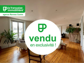 EXCLUSIVITE AGENCE ! Appartement Rennes Centre Ville – 4 pièces – 107.77 m² – Cave – Garage