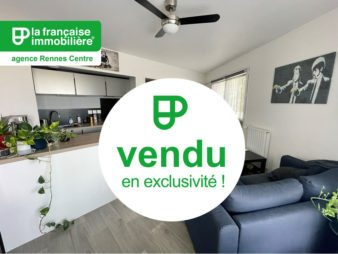 EXCLUSIVITE AGENCE ! Appartement Rennes Alphonse Guérin – Vélodrome – Baud Chardonnet – 2 pièces –  42.76 m² – Balcon – Parking