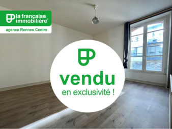 Exclusivité ! Appartement Rennes Centre-Ville – Saint Hélier – 2 pièces 32.25 m2