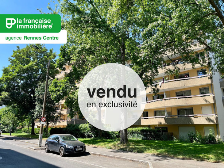 Vendu par nos soins en exclusivité ! Appartement Rennes Centre-Ville – Mail François Mitterrand – 4 pièces 82,44 m2 – balcon – parking - LFI-CENTRE-12828