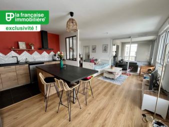 Vendu en exclusivité !  Appartement Rennes Centre ville – Vélodrome – Baud / Chardonnet 3 pièces, 67.96 m2, parking, cellier et loggia – Immeuble de 2020