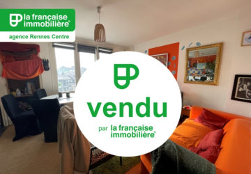 VENDU PAR L’AGENCE ! Appartement Rennes Centre-ville, Anatole France, Nord Saint-Martin, 3 pièces, 56.25 m² carrez, balcon, Est-Ouest, cave - LFI-CENTRE-B-13624