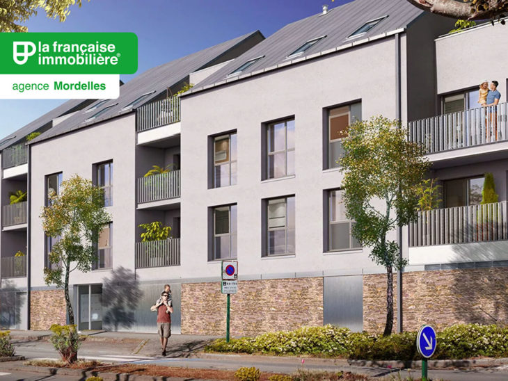 Appartement  à vendre à Mordelles – T2 – 35.21 m² – 15 minutes de Rennes - LFI-MOR-14515