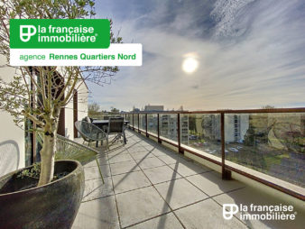 Appartement T4 à vendre, Rennes Motte Brulon