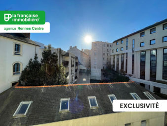 VENDU EN EXCLUSIVITE ! Appartement Rennes Centre ville, Place de Bretagne, 2 pièces, 40.08m² , cave